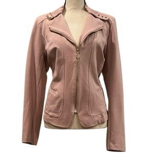 Torrid Light Pink Moto Jacket